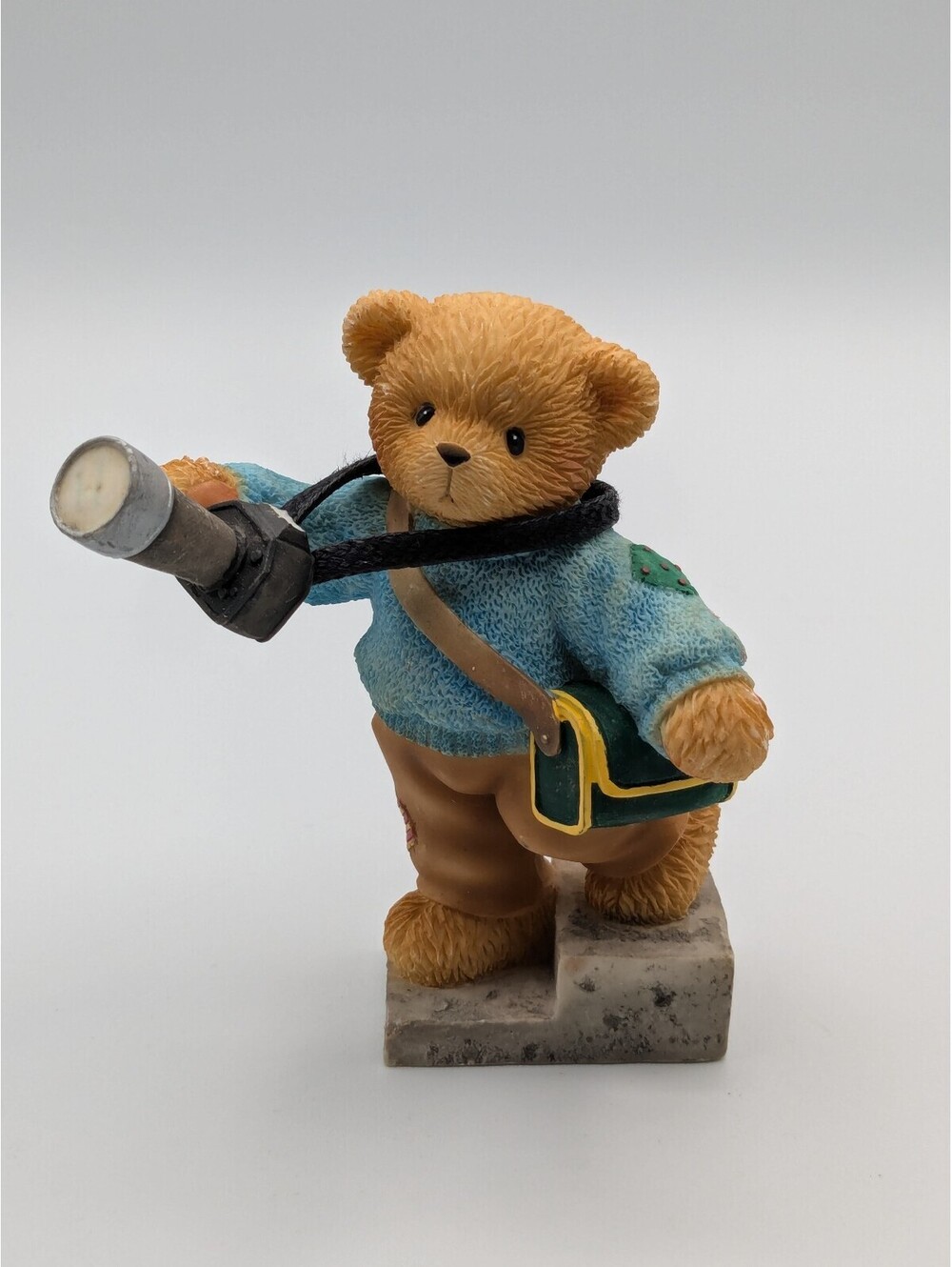 Cherished Teddies Luke (111505) 2002, European Exclusive, A Picture Is A Memory